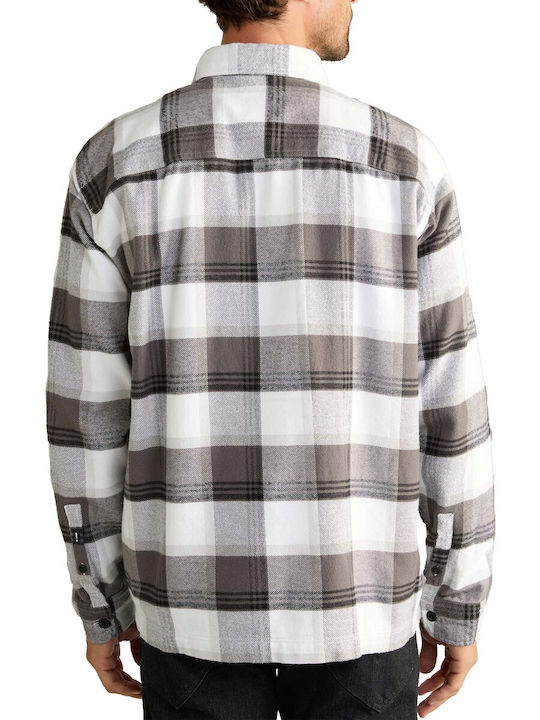 Joop! Men's Shirt Long Sleeve Flannel Checked Black