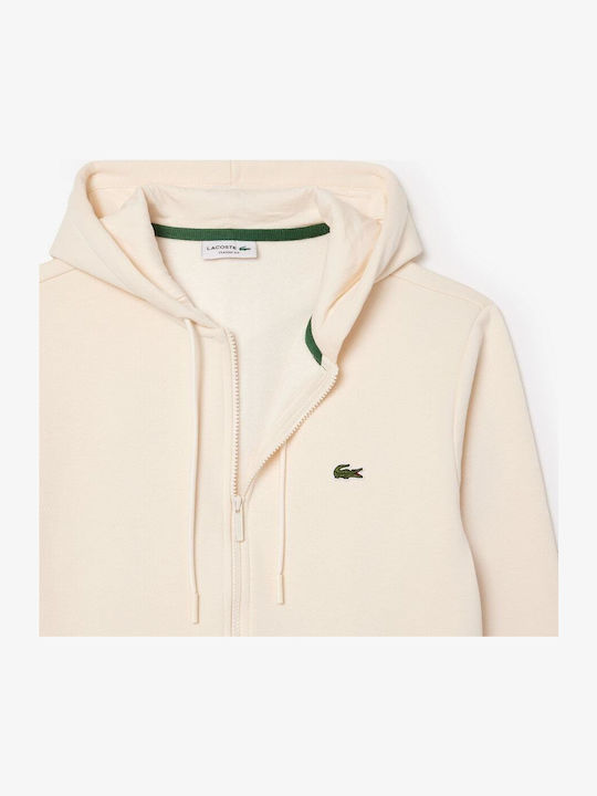 Sweatshirts für Herren mit Beiger Kapuzenjacke