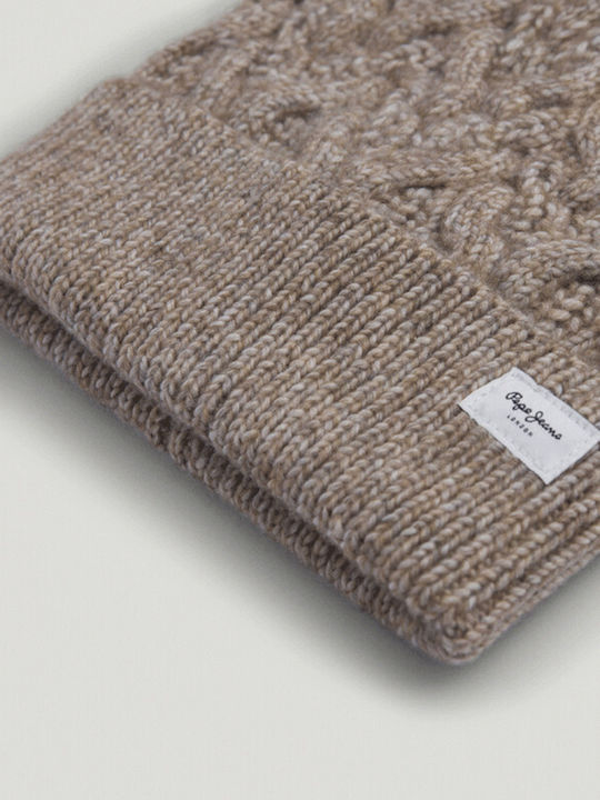 Pepe Jeans Beanie Frauen Beanie Gestrickt in Braun Farbe