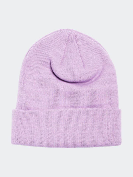 Emerson Beanie Unisex Beanie Knitted in Purple color