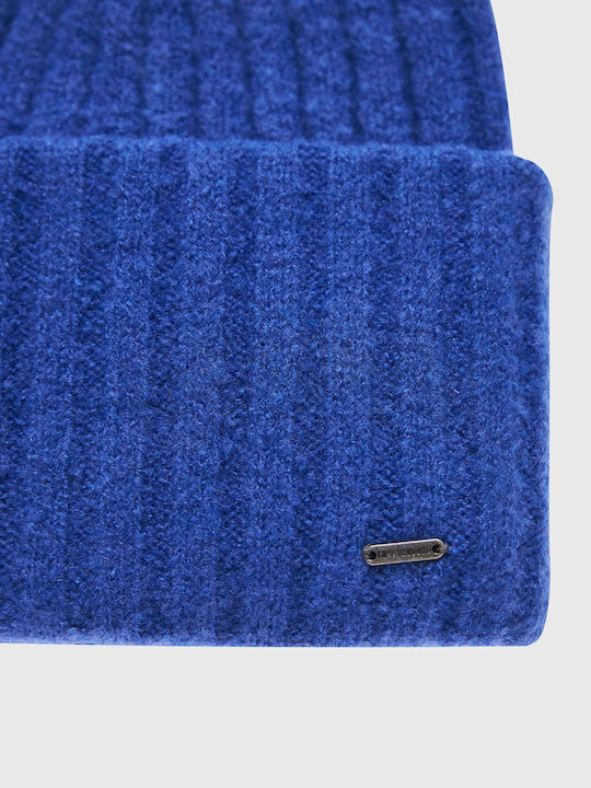 Funky Buddha Beanie Beanie Knitted in Blue color