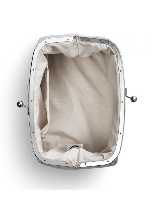 Necessaire in Weiß Farbe 14cm