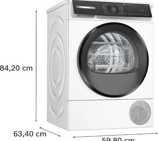Bosch Serie 6 Wäschetrockner 9kg mit Wärmepumpe