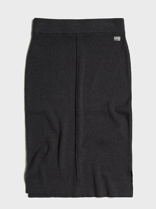 Pencil Skirt Charcoal