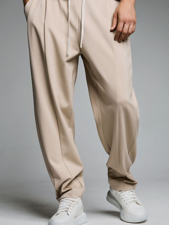 Diverse System Men's Trousers Beige