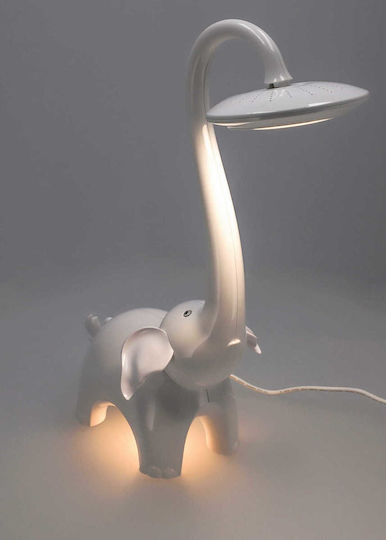 Jumi LED Kinder Schreibtischlampe Berührung Gray 9εκ.