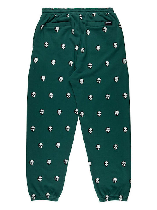 Pantaloni de trening cu Elastic Green