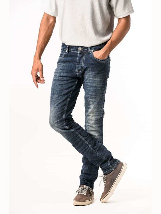 Jean Men's Jeans Pants with Slim Fit Blue