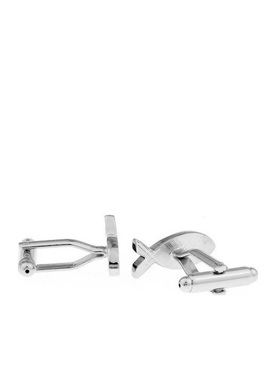 Martin & Co Butoni de culoare Argintiu