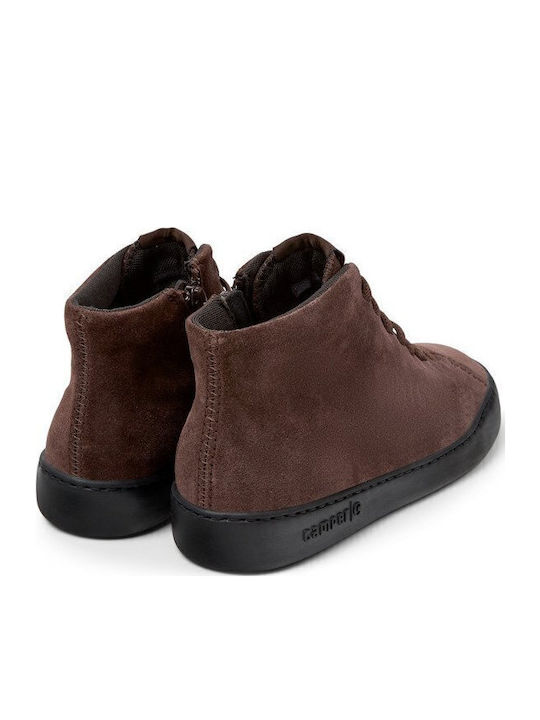 Peu Touring Leather Women's Ankle Boots Brown