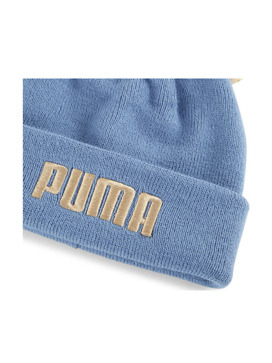 Kids Beanie Knitted Light Blue