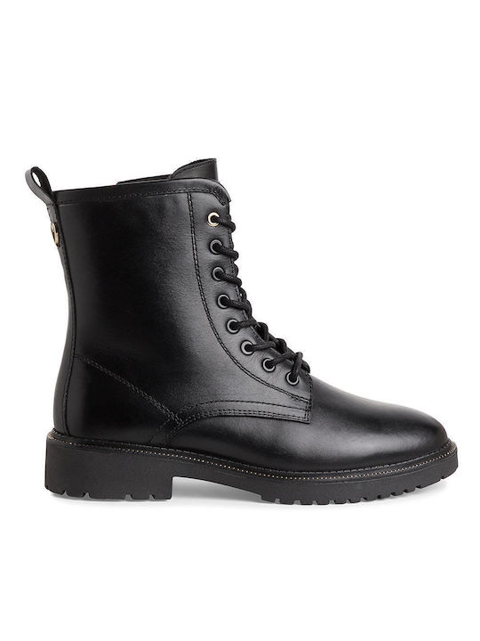 Marco Tozzi Kampfstiefel Schwarze 2-25214-43-001