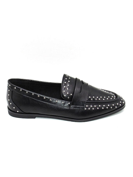 Corina Women's Loafers in Black Color