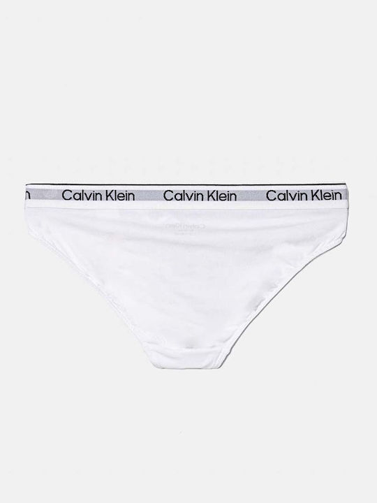 Calvin Klein Σετ Παιδικά Βρακάκια White, Black 2τμχ