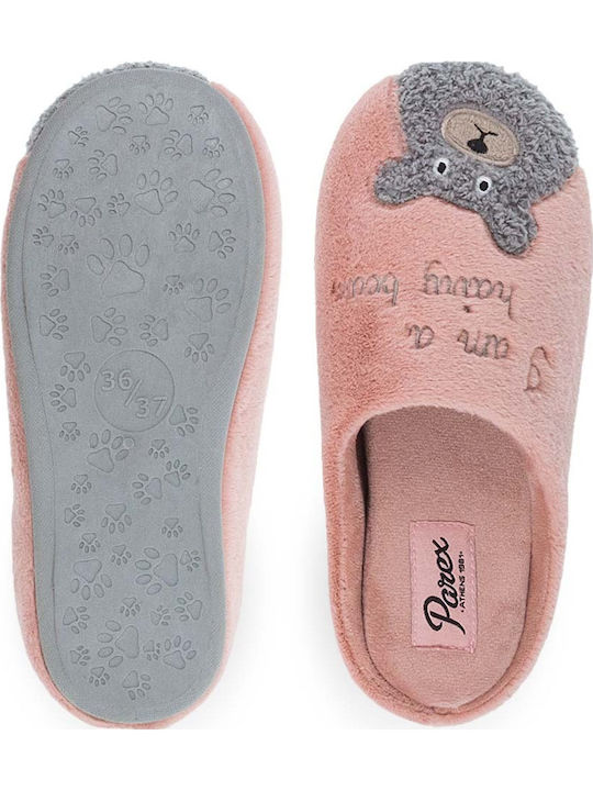 Damen Hausschuhe mit Tiermotiven Rosa