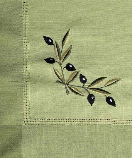 Silk Fashion Rotunda Bg23a Green 85x85cm