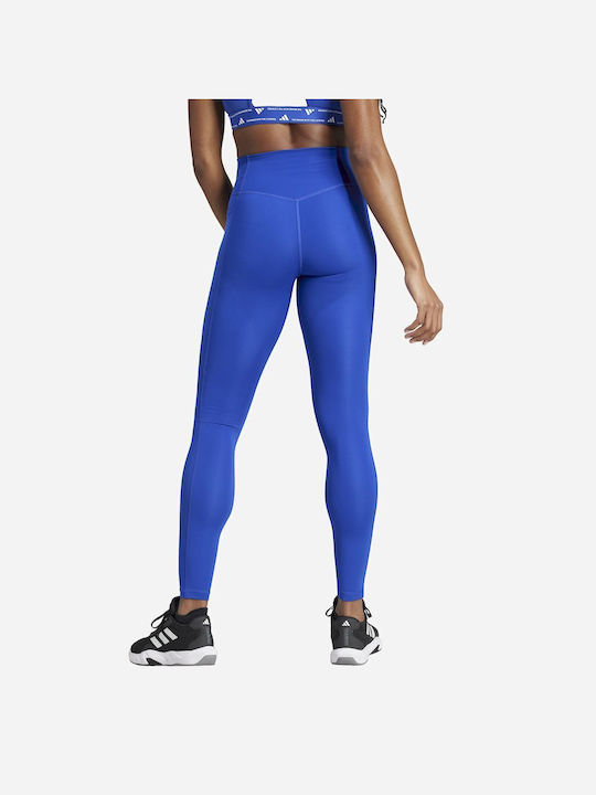 Adidas Frauen Leggings Blau