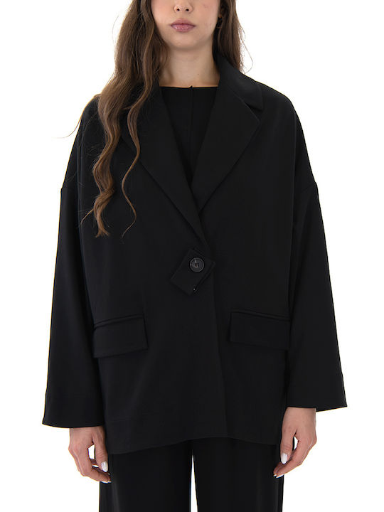 MY T Women's Blazer Black (Black)