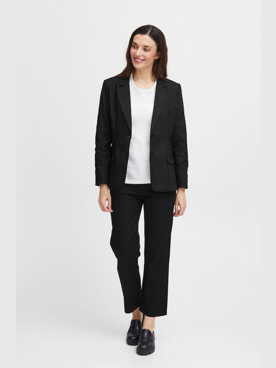 Fransa Damen Blazer Black