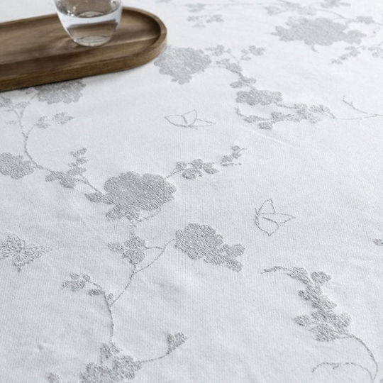 Nima Τραπεζομάντηλο Kalia Grey 165x265εκ.