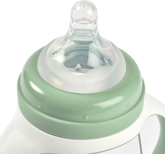 Beaba Cana de antrenament pentru bebeluși Silicon cu mânere Verde pentru 4m+m+ 210ml