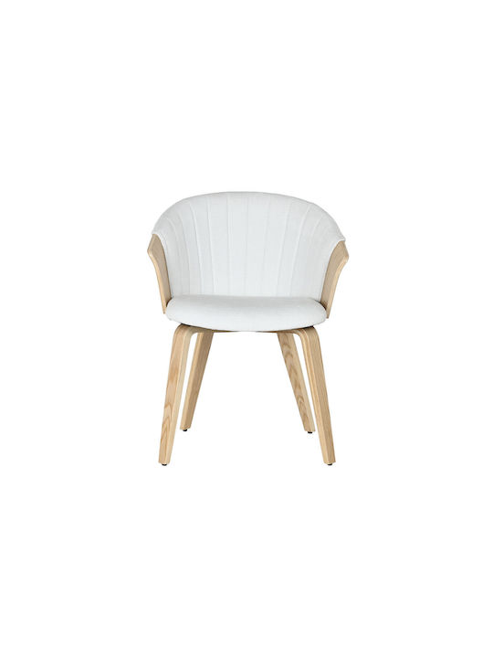 Dining Room Wooden Chair White 60x57.5x79cm