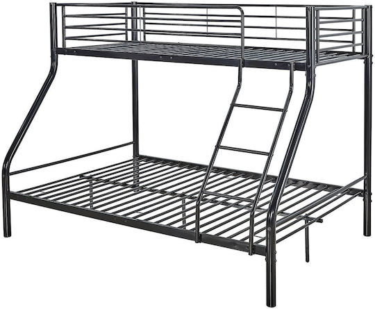 Double Κουκέτα Ημίδιπλη για Στρώμα 140x190cm