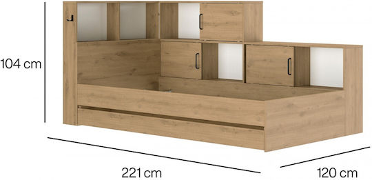Erwan Κλασικό Μονό για Στρώμα 90x200cm