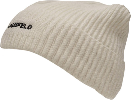 Beanie Masculin Căciulă Tricotat în culoarea Alb