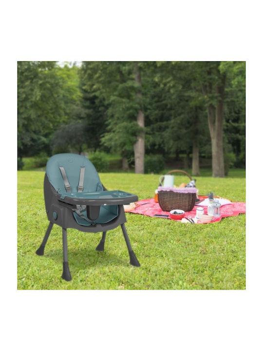 Bebe Stars Comfy Foldable Baby Highchair 2 in 1 with Adjustable Height Pine