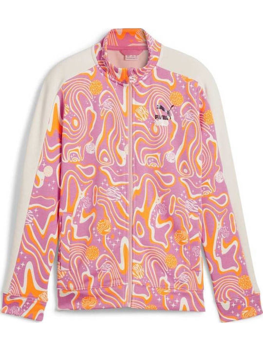 Sportlich Kinderstrickjacke dusty pink