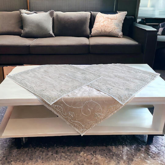 Linea Home Καρέ Τραπεζομάντηλο Σετ 3τμχ Καρέ