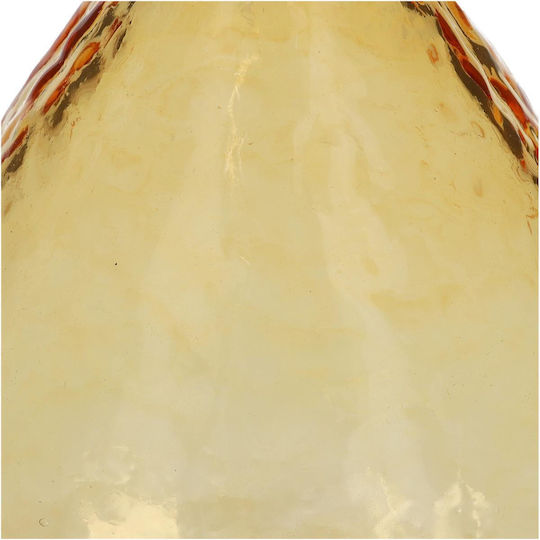 Βάζο Artelibre Ώχρα Ανακυκλωμένο Γυαλί 15.2x15.2x25.4cm
