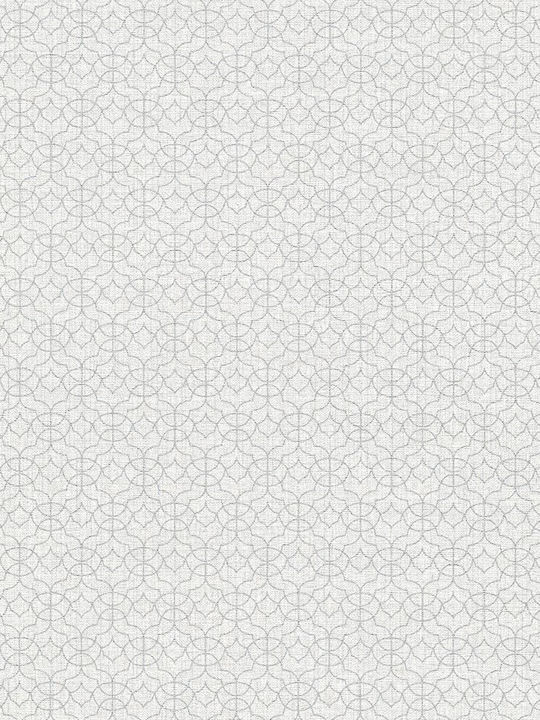 Wallpaper Vinyl Gray L1000xW53cm Washable