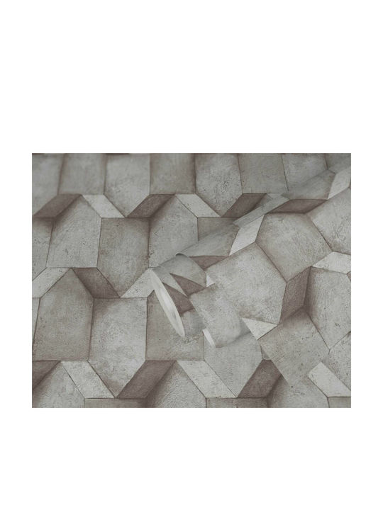 Wall Wallpaper Vinyl Beige 1000x53cm Washable