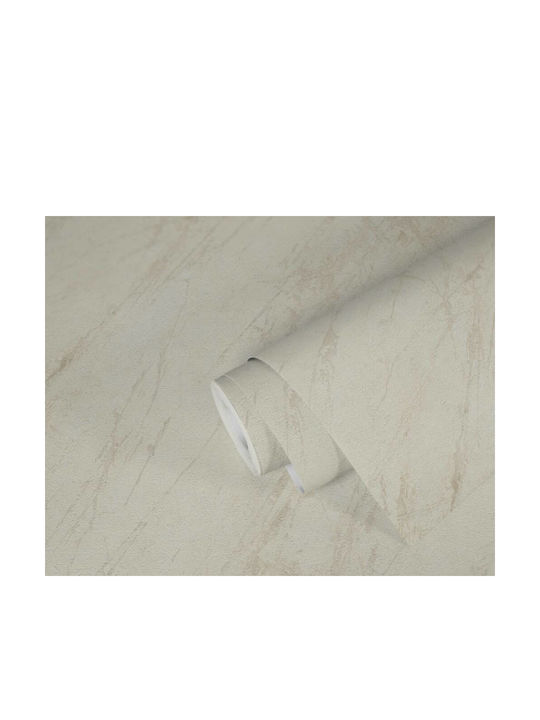 Ταπετσαρία Τοίχου Stone Υφασμάτινη Μπεζ 53x53cm Πλενόμενη