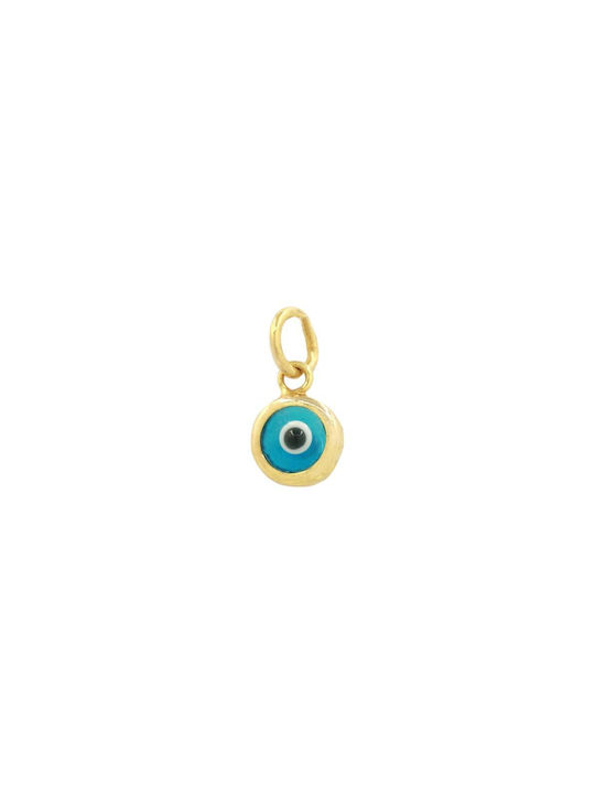 Q-Jewellery Charm Eye from Gold