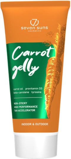 7Suns Cosmetics Carrot Gelly + Cremă De Mâini Solară Cremă De Corp 2 Bucăți