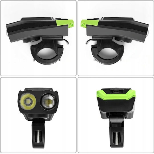 L8l Fahrrad Tacho Lampe Horn 3in1