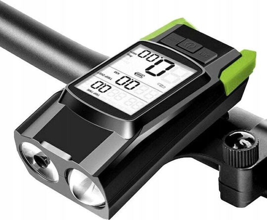 L8l Fahrrad Tacho Lampe Horn 3in1