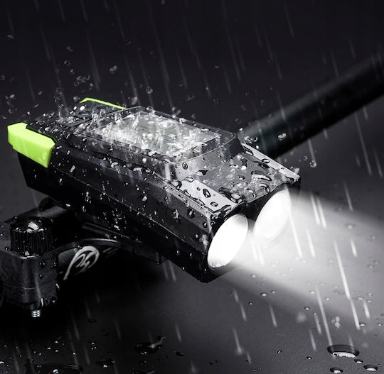 L8l Fahrrad Tacho Lampe Horn 3in1