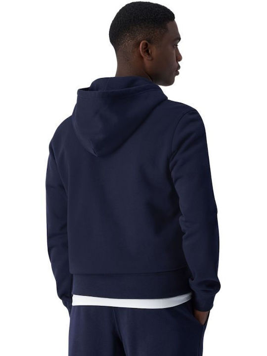 Champion Full Sweatshirt with Hood Navy Blue