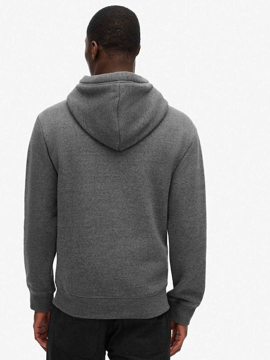Sweatshirt with Hood Grey