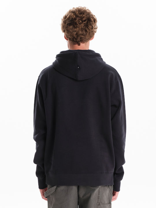 Sweatshirt Mit Kapuze Schwarz