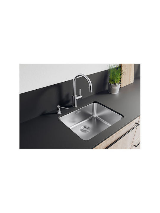 Blanco Solis 500-u 526122 Undermount Sink Inox W54xD44cm Silver