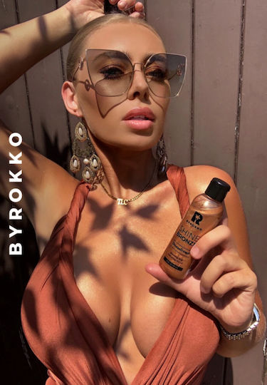 Byrokko Shine Brown + Dry Bronzing Oil Self Tanning Κρέμα Σώματος 2τμχ