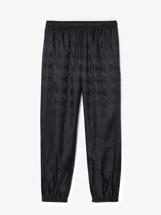 Pantaloni de trening Lucios cu Elastic Black