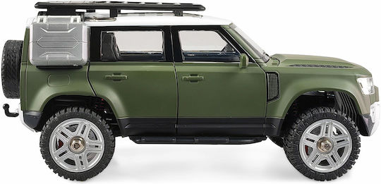 Mic Land Rover Defender Nou Controlat de la Distanță Caroserie Metalică Simulare Completă Controler de Viteză Analogic Luminile Ușilor Deschise Sg Pinecone Forest 2402