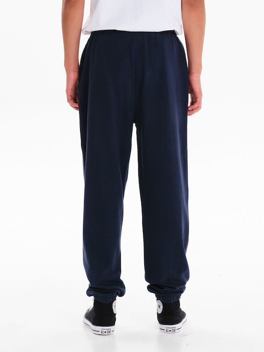 Pantaloni de trening fără Elastic Blue