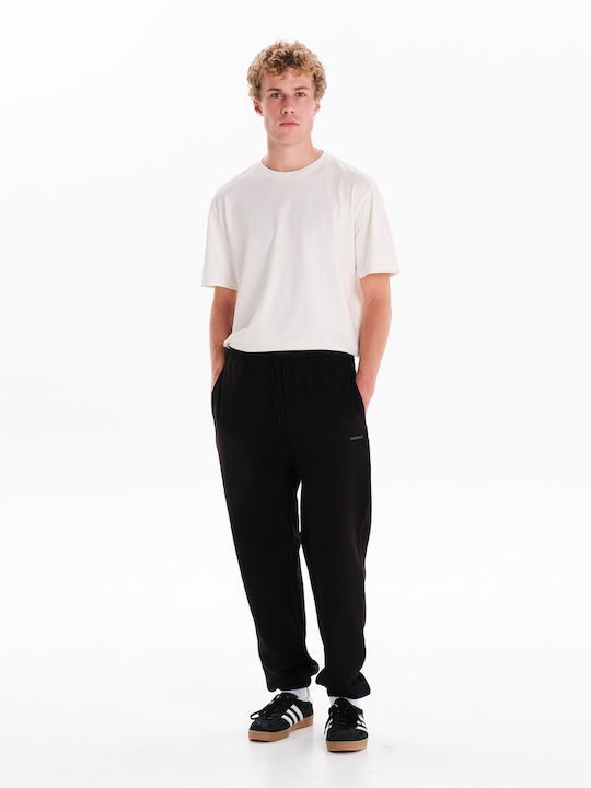 Sweatpants with Elastic Black